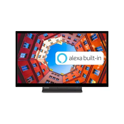 صورة تلفاز توشيبا 24WK مدمج مع Alexa