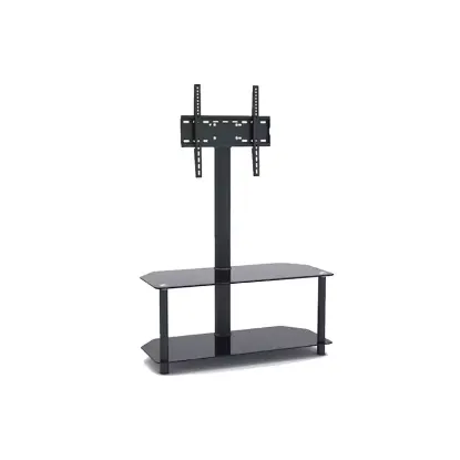 صورة حامل تلفاز زجاج ومعدن