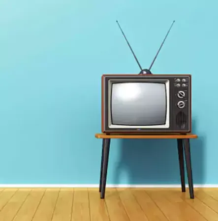 صورة لقسم تلفاز LED