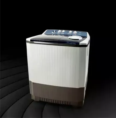 صورة لقسم غسالة بحوضين