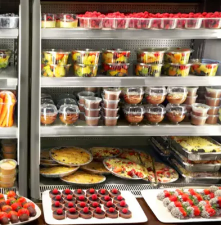 صورة لقسم فريزر لمنتجات الخبز