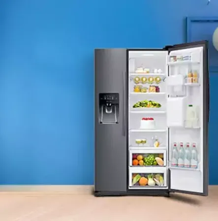 صورة لقسم ثلاجات مدمجة