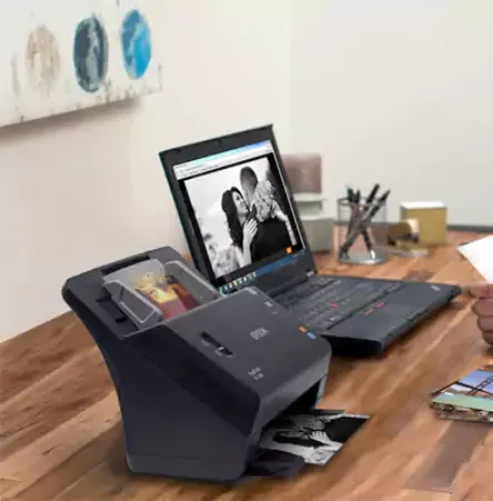 صورة لقسم ماسح ضوئي